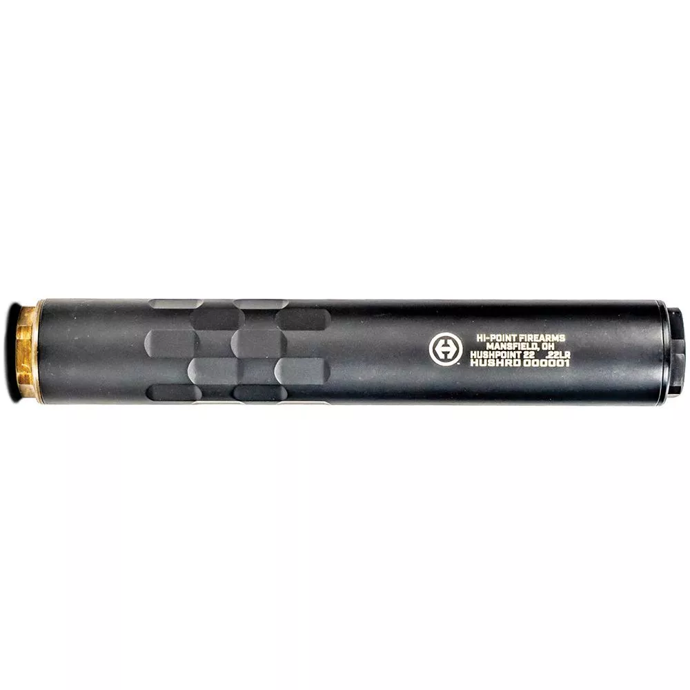 Hi-Point Hush Point Suppressor .22 LR 6.19″ 1/2×28 Thread Black
