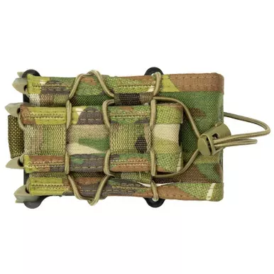 High Speed Gear X2RP TACO, Dual Rifle Magazine Pouch, Molle, Fits Most Rifle Magazines, Single Pistol Magazine Pouch, Fits Most Pistols Magazines, Hybrid Kydex and Nylon, Multicam 112RP0MC