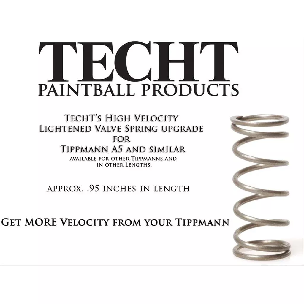 High Velocity Lightened Valve Spring Upgrade for Tippmanns - 1" Length