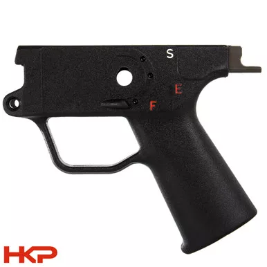 HK MP5, HK33, HK53, HK93 Trigger Housing - SEF Navy - Polymer - Push Pin - 9mm, 5.56 / .223