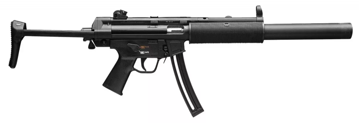 HK MP5 RFL 22LR 16.1″ 10RD BLK