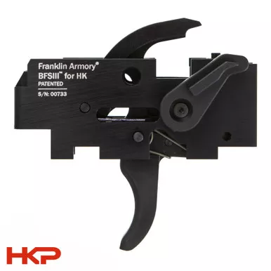 HK MP5K, SP5K, HK91, G3 Series Binary Trigger - Curved - BFSIII