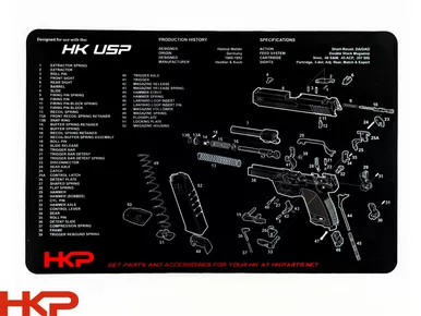 HK USP, USPC Bench Mat