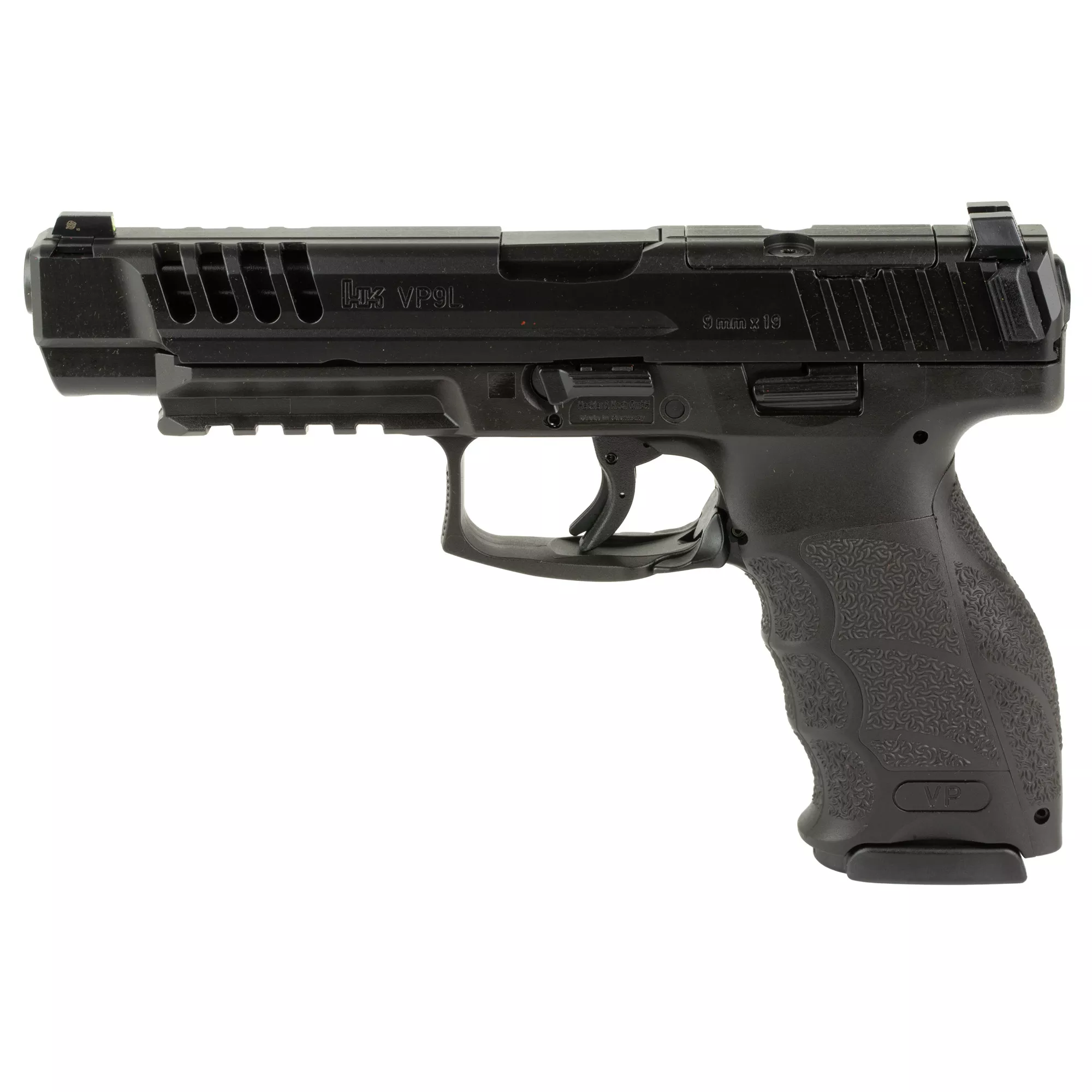 HK VP9L 9MM 5″ 10RD BLK OR