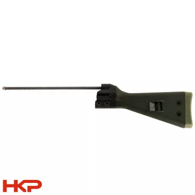 HK91, G3 A2 Fixed Buttstock - Alpine Green - Surplus