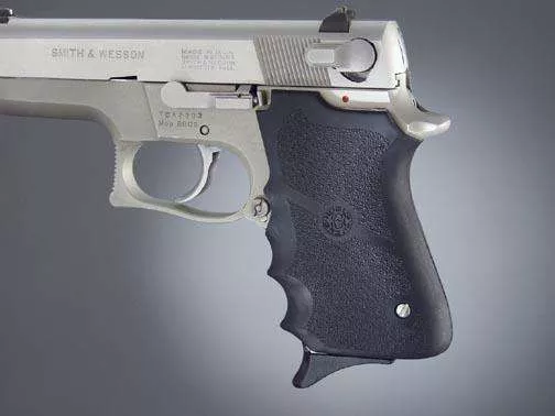 Hogue S&W 6906 Shorty 40 Rubber Grips with Finger Grooves