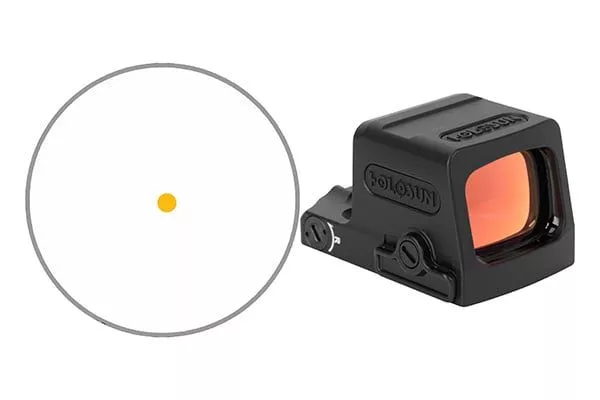 Holosun EPS Carry Enclosed Pistol Sight, 2 MOA, Gold Reticle, Black, EPS-CARRY-GD2 – EPS-CARRY-GD-2