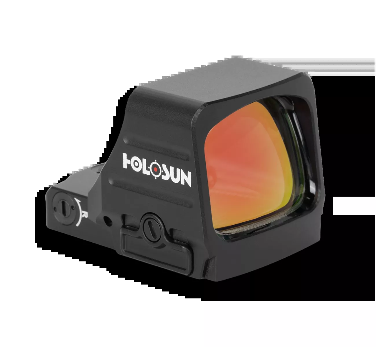 Holosun HS407COMP Open Reflex Optical Sight, 6 MOA Dot, Red Reticle, Black – HS407COMP-RD6