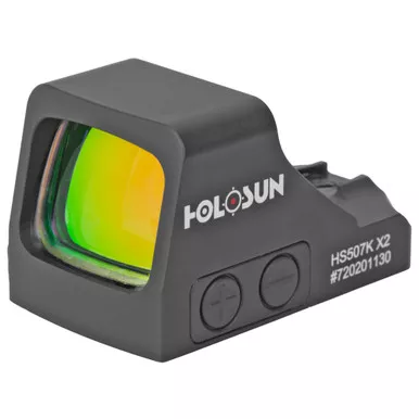 Holosun HS507K X2 Compact Multi-Reticle Circle Dot Red Dot Sight w/ Shake Awake