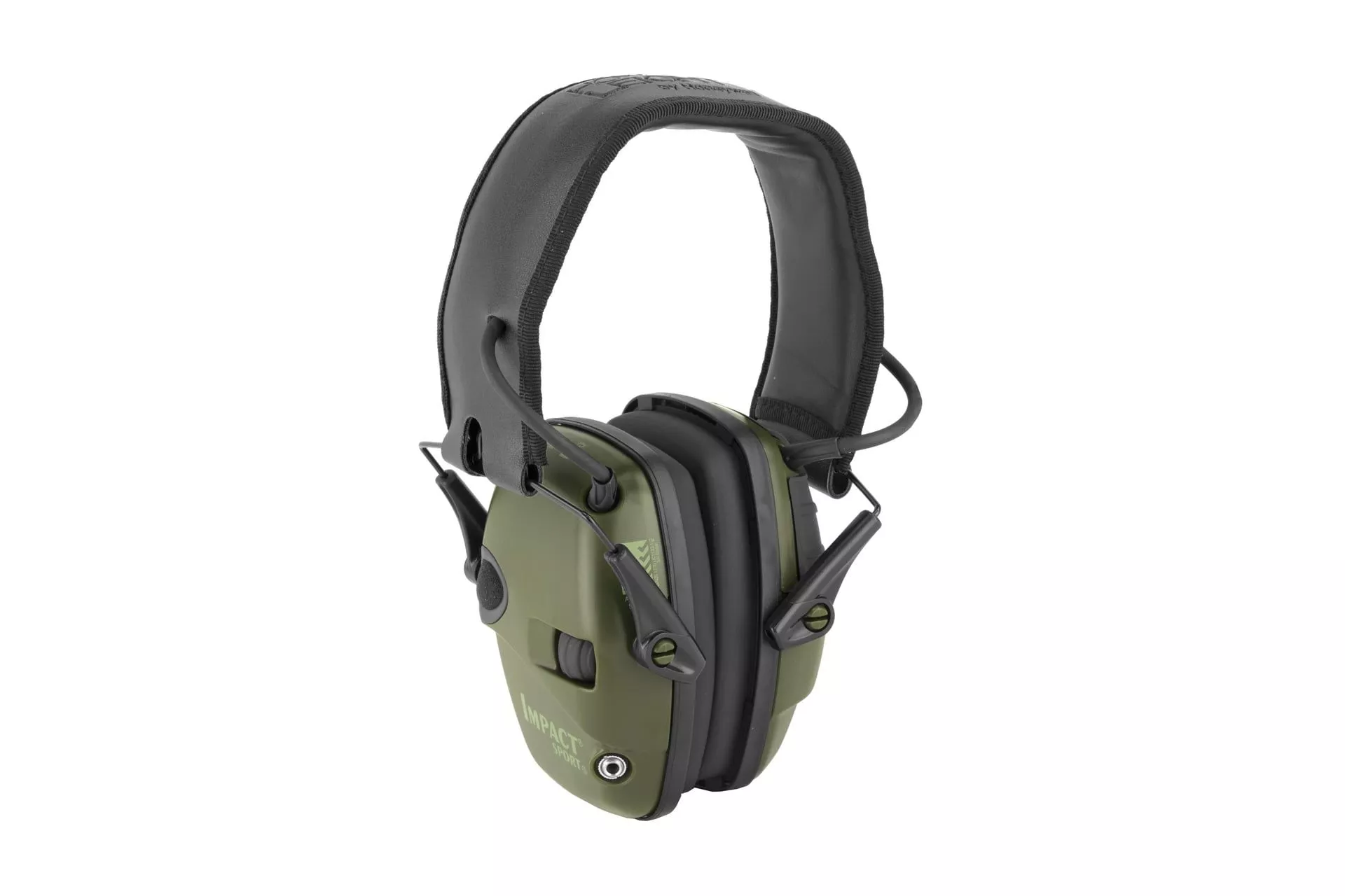 Honeywell Impact Sport Sound Amplification Electronic Earmuff – OD Green – R-01526