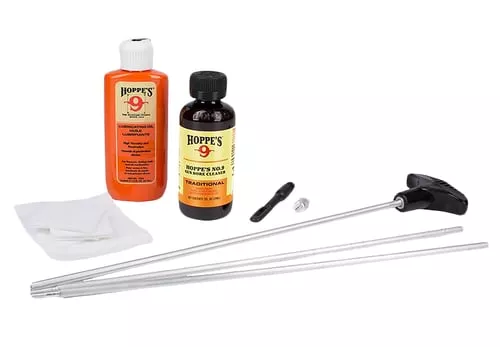 HOPPES CLEANING KIT 12GA. W/STORAGE BOX<