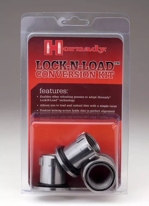 Hornady 044099 LockNLoad Conversion Kit Silver Multi Caliber Steel UPC: 090255440997