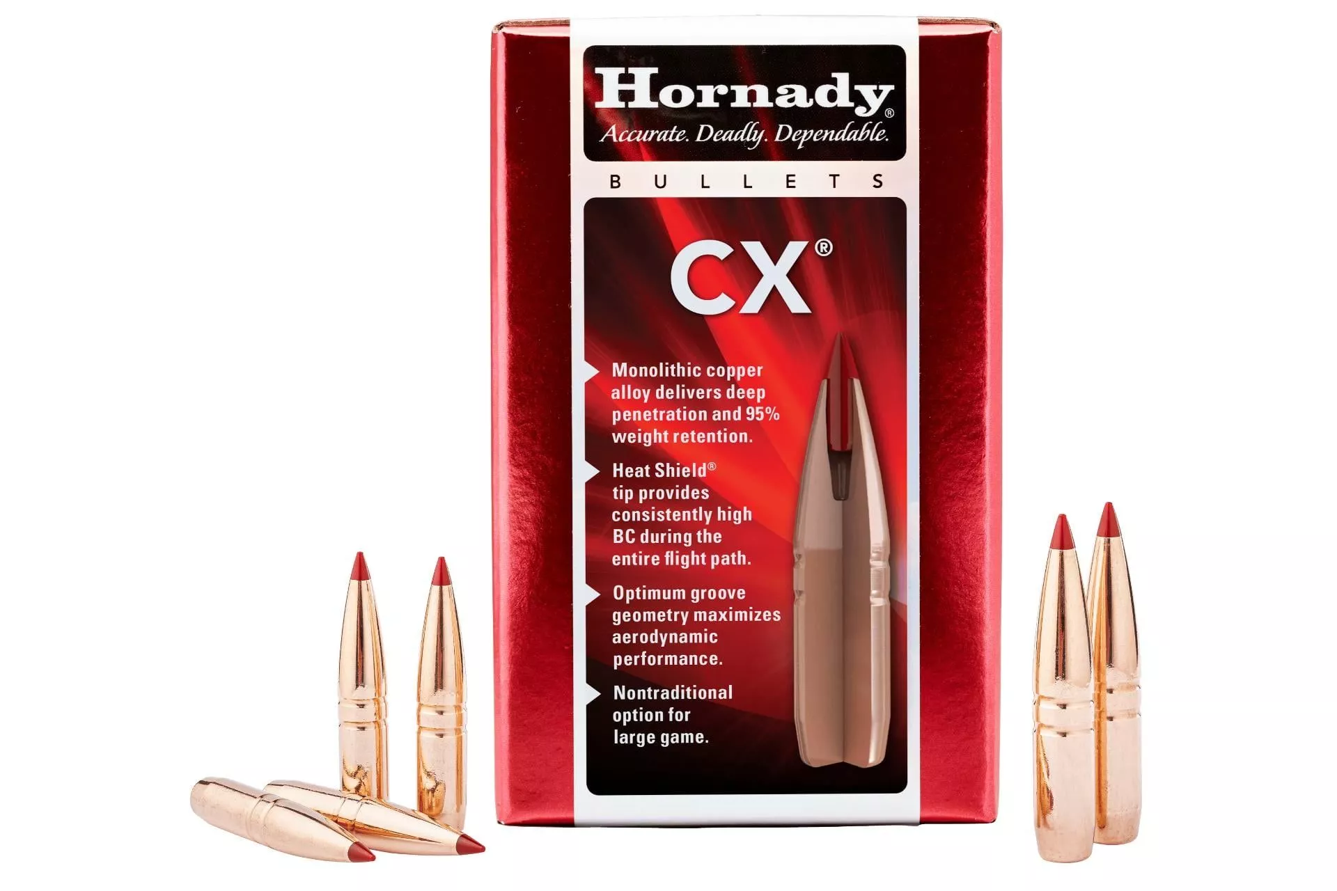 Hornady 30 Cal .308 180 Gr Cx – 301934