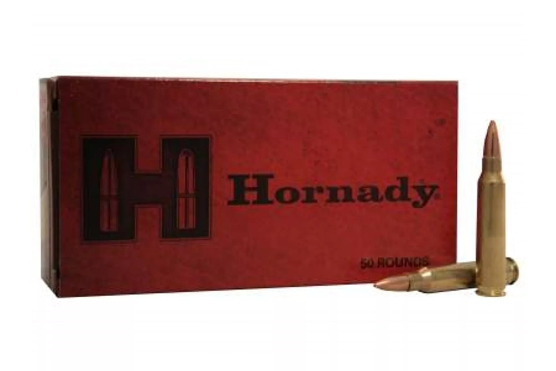 Hornady 80275 Custom 223 Rem 55 gr Full Metal Jacket Boat Tail Rifle Ammo – 50 Rounds – 80275