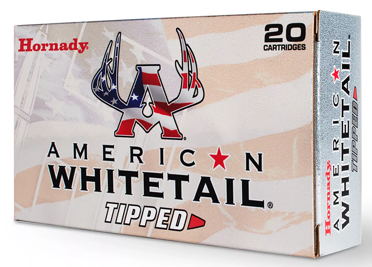 Hornady American Whitetail Tipped 7MM PRC 154 Grain Sst, 20-Round Box