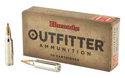Hornady, Outfitter, 300 Winchester Short Magnum, 180 Grain, CX, 20 Round Box