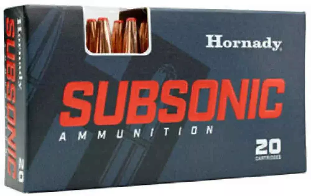 Hornady Subsonic Winchester 175gr Sub-X: Precision Meets Power