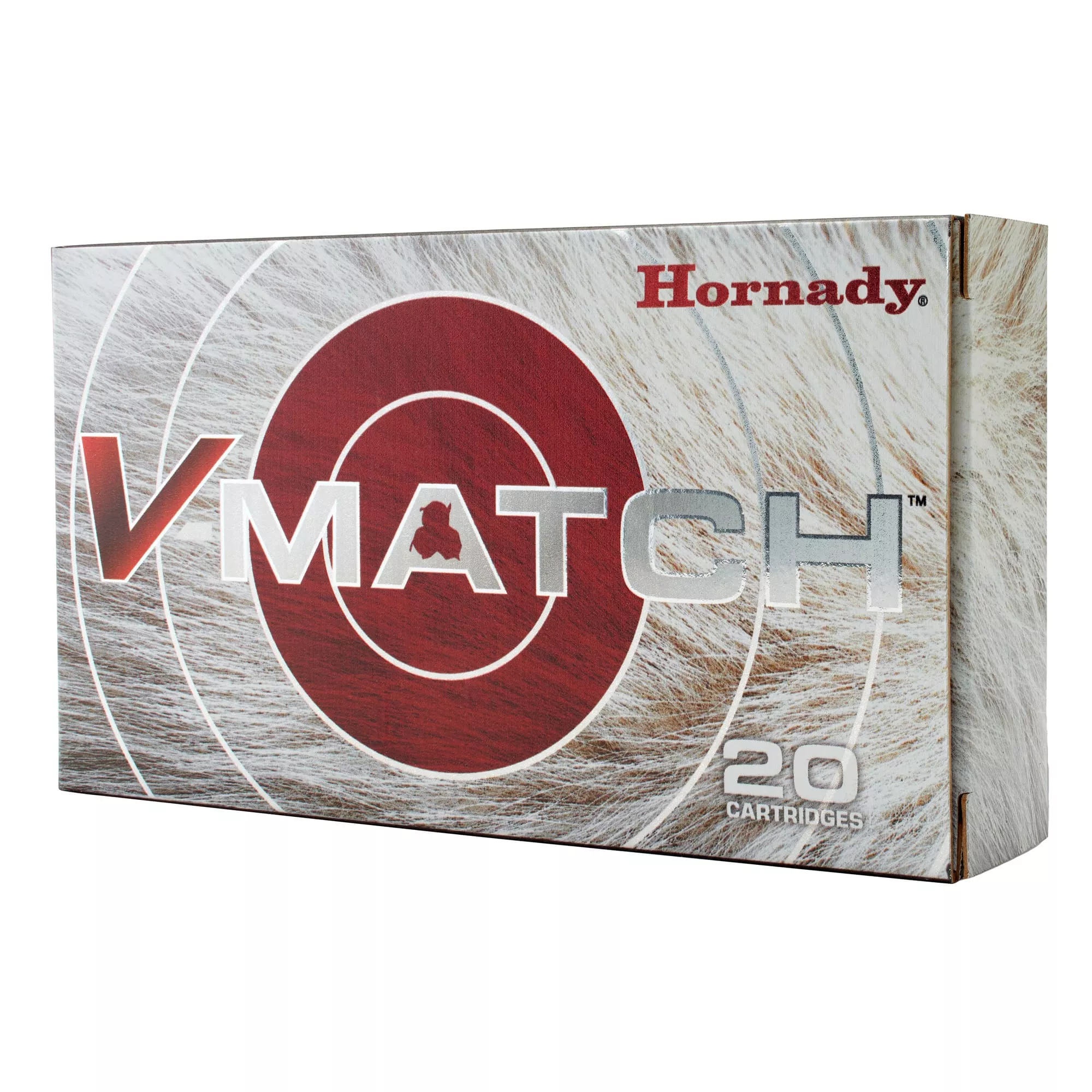 Hornady V-Match 6mm ARC Ammo 80gr Hornady ELD-VT Polymer Tip-20rd