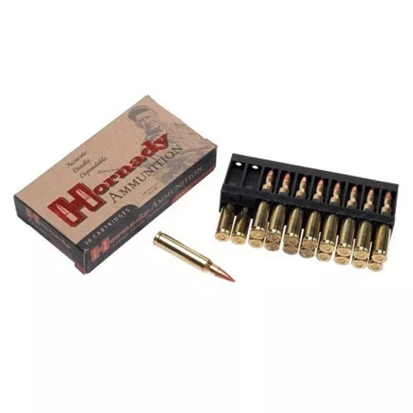 HORNADY – Varmint Express 22-250 Rem 55gr V-MAX Polymer Tipped 20/Box Quantity Discount PriceAdd To Favorite