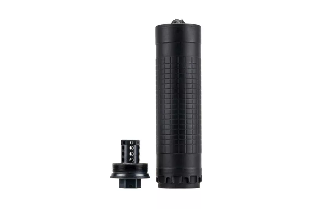 IWI – ISRAEL WEAPON INDUSTRIES IWS6 6MM SILENCER 1/2X28 BLK