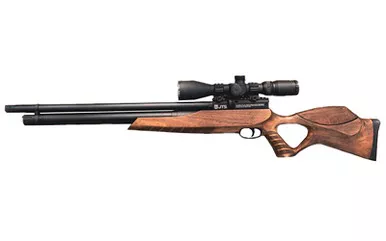 JTS Group JTS Group Airacuda Max .22 Air Rifle with Wood Stock and 18-Inch Barrel
