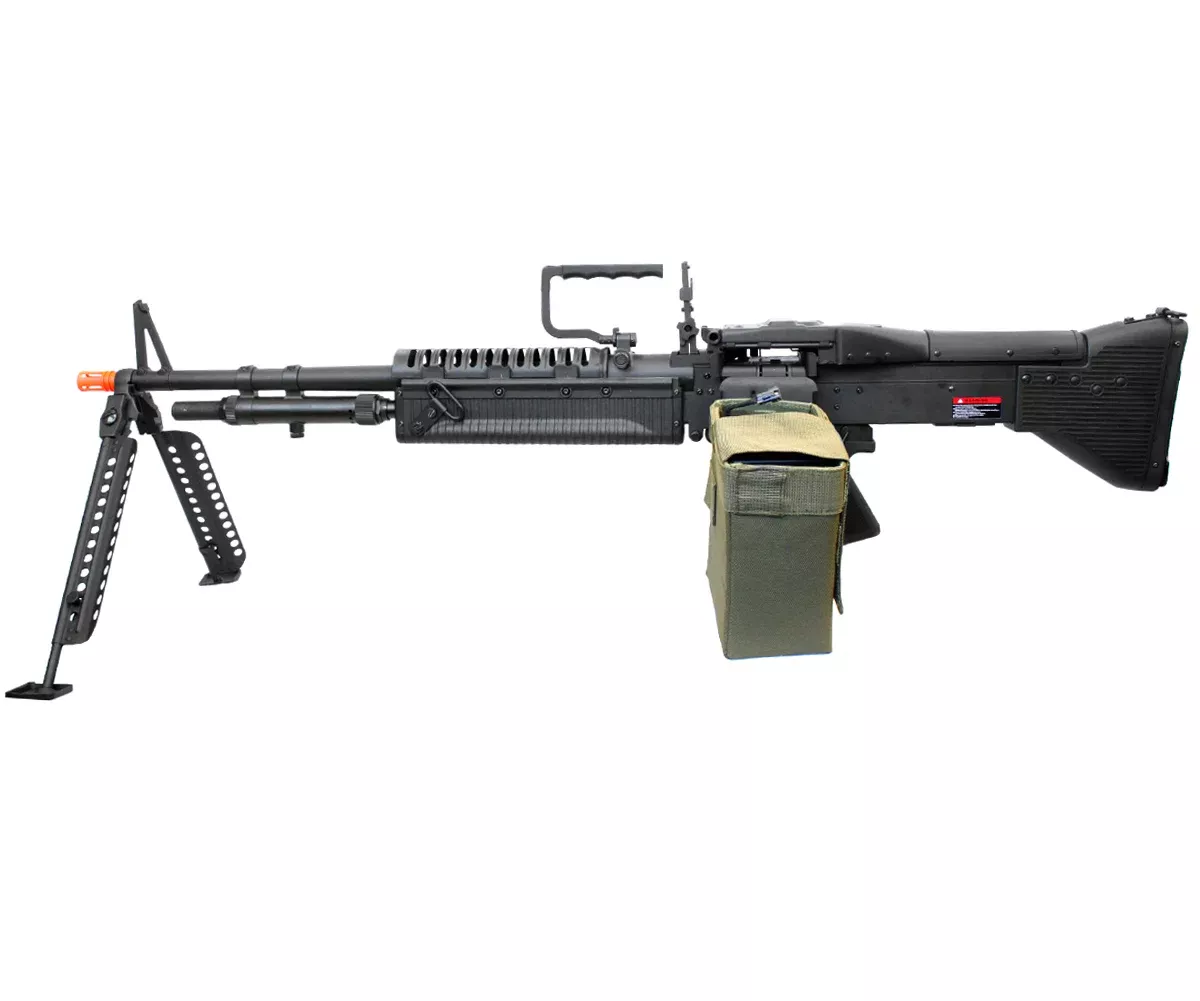 A&K Full Metal M60 VN Light Machine Gun AEG Electric Airsoft Gun
