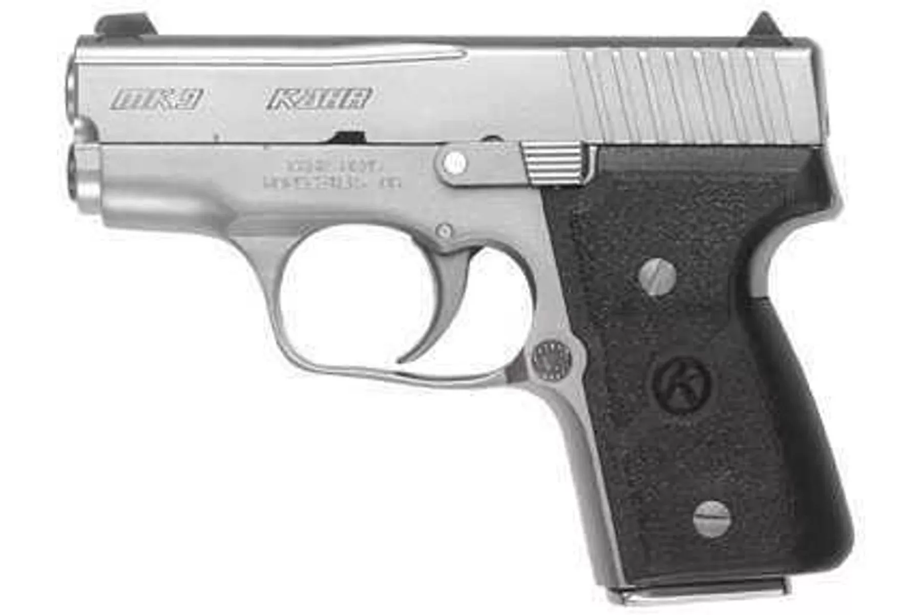 Kahr Arms MK9 Micro 9mm Luger 3" Barrel 6 Round Double Action Stainless Steel CA Legal Semi Automatic Pistol M9093A