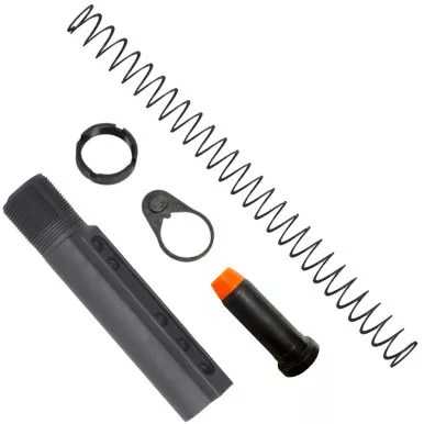 KAK AR-15 Mini Milspec Buffer Tube Kit- Pistol Caliber Carbine