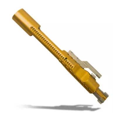 KAK BLING BCG- K-SPEC- 5.56/ 300 Blackout, Down Vent, Dual Ejector, TiN & Hard Chrome