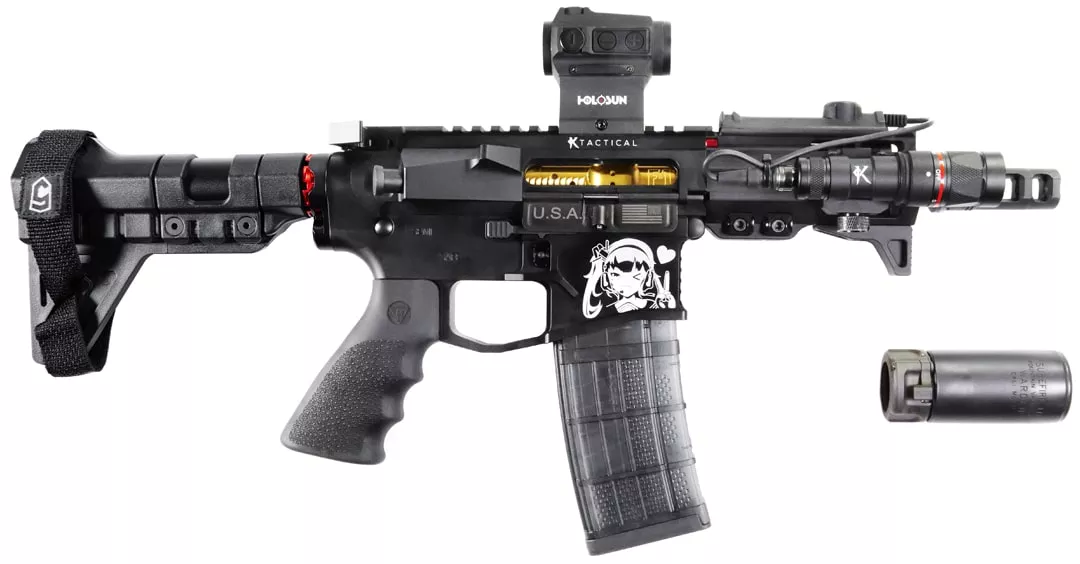 Kawaii Mini 5″ 556 Complete Upper Receiver for AR15