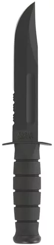 KBAR FIGHTING KNF 7″ BLK SRTD W/STH