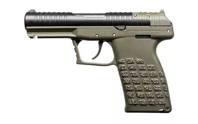 Kel-Tec, PR-5.7, Striker Fired, Semi-automatic, Polymer Frame Pistol, Compact, 5.7X28MM, 4.6″ Barrel, Matte Finish, Green Frame, Black Slide, Optics Ready, 3 Dot Sights, 20 Rounds, (2) 10 Round Stripper Clips, Includes Optic Plate – FREE SHIPPING
