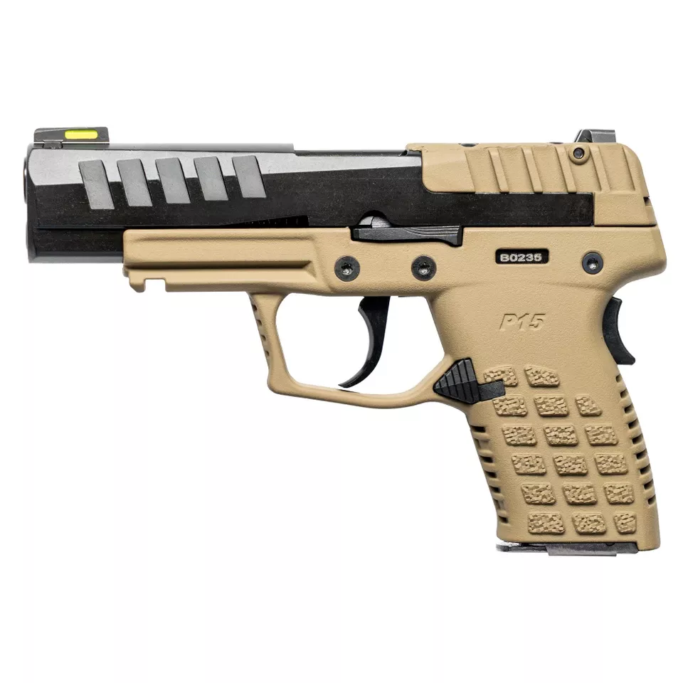 KELTEC P15 9MM 4″ 10RD TAN CA