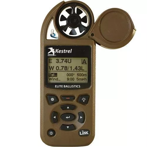 Kestrel 5700 Elite Weather Meter with Applied Ballistics with LiNK – FDE
