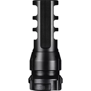 KEYMO Muzzle Brake 338 Caliber M18X1.5 Threads Black