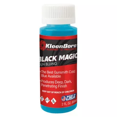 Kleen-Bore Black Magic, Liquid, 2oz, Gun Blue, Bottle GB2