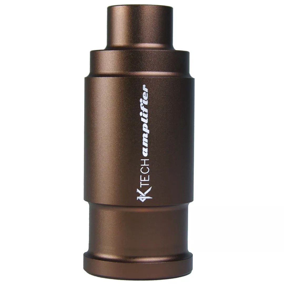 KTech Airsoft Amplifier Matte Tan 14mm CCW