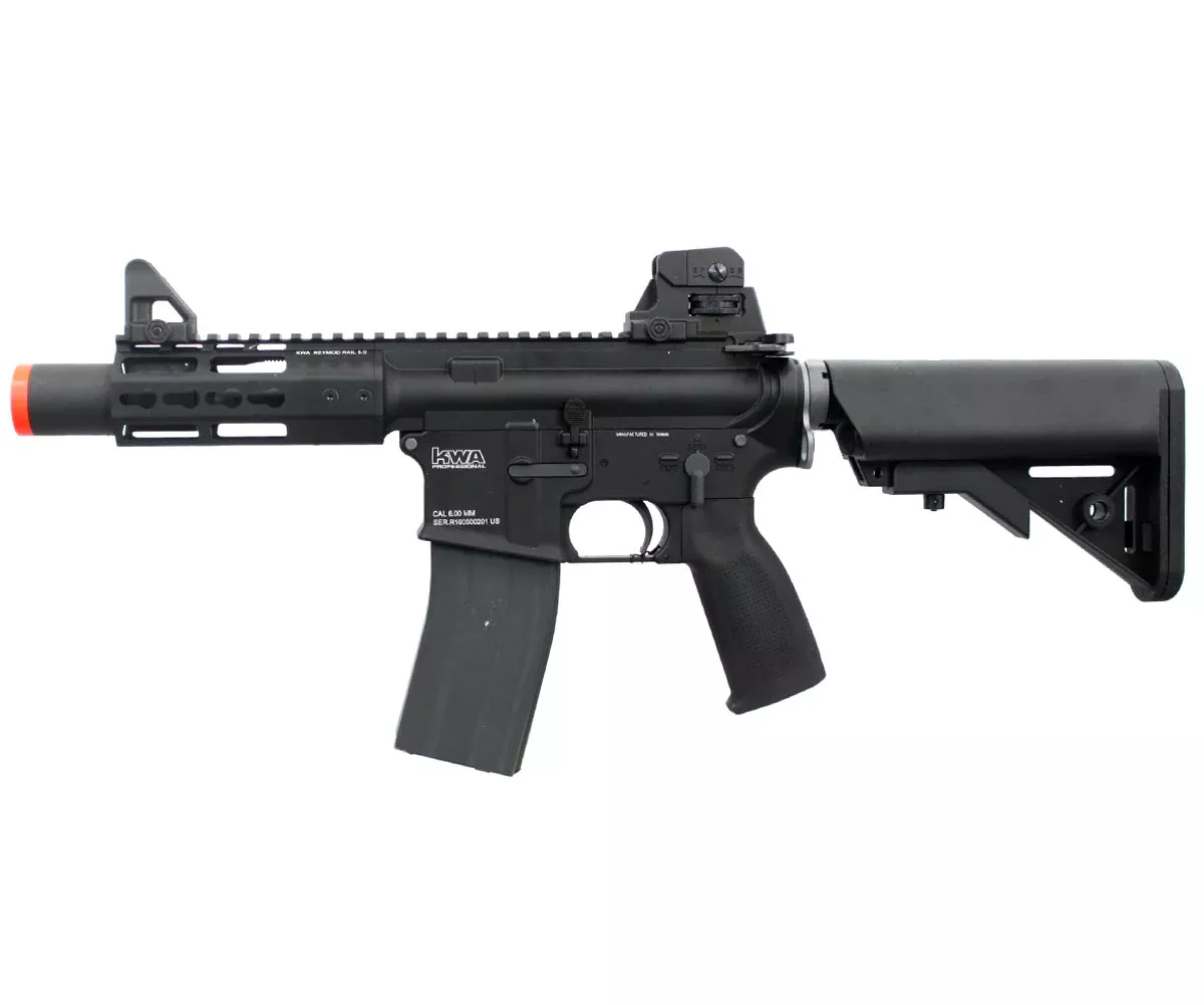 KWA Full Metal LM4 KR5 PTR KeyMod Gas Blowback Rifle GBB Airsoft Gun