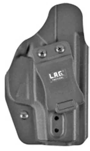 L.A.G. Tactical, Inc. Liberator MK II, Holster, Ambidextrous, Fits Taurus G3, Kydex, Black Finish 71004