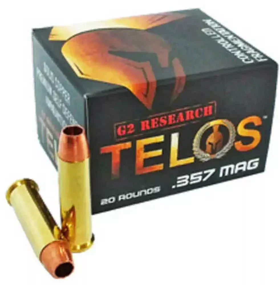 Lead-Free Ammo: G2 Research Telos Magnum 105gr Copper Ammunition