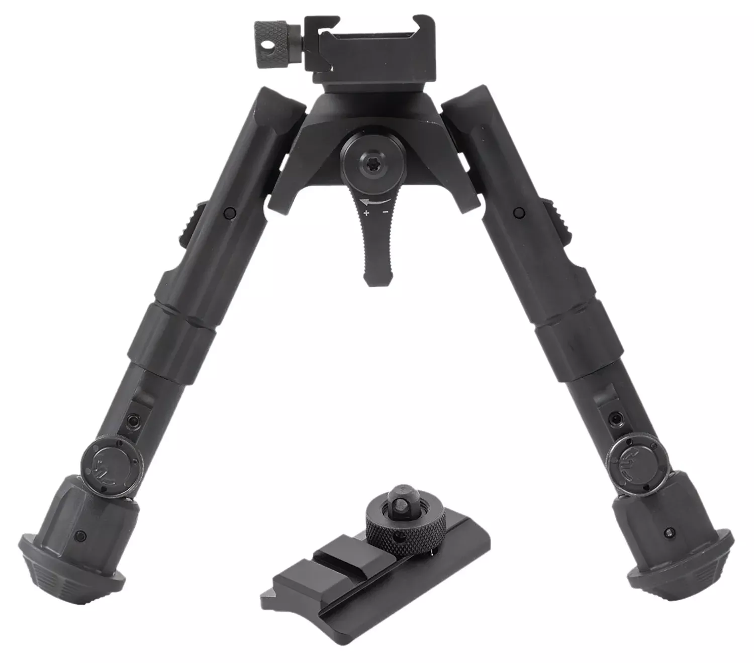 Leapers TLBP02B Recon 360 Matte Black Anodized 5.60-7.20" Aluminum