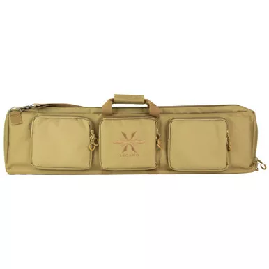 Legend Outdoor Gear Chimera Deluxe Single Weapons Case, Polyester Construction, Dark Earth CMA300-DE
