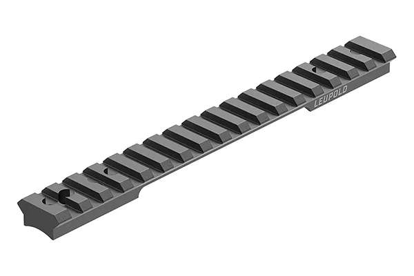 Leupold 187347 BackCountry Cross-Slot Savage 110 Round Rcvr LA/Axis 1-pc 20MOA (8-40 Adaptable) Matte