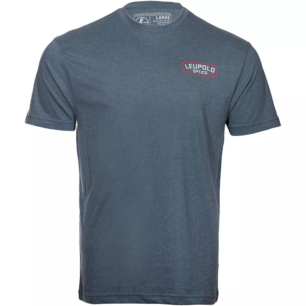 Leupold Badge Short Sleeve Shirt Indigo 2XL