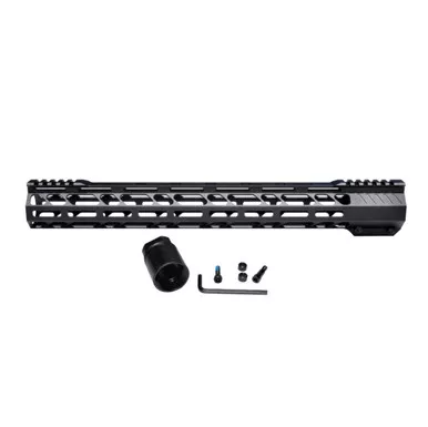 Lightweight M-LOK Free Float Handguard for 308 High Profile Uppers, 17"