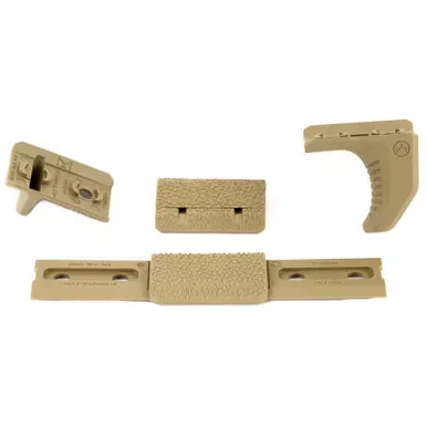Magpul Industries M-LOK Hand Stop Kit, Includes one M-LOK Hand Stop, one M-LOK Index Panel, and one M-LOK Rail Cover Type 2, Flat Dark Earth MAG608-FDE