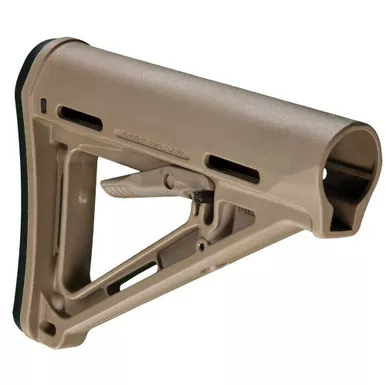Magpul Industries MOE Carbine Stock, Fits AR-15, Mil-Spec, Flat Dark Earth MAG400-FDE