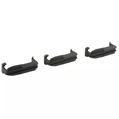 Magpul Industries, PMAG Impact/Dust Cover, Fits 5.56x45 PMAG 30 AR/M4 GEN M2 MOE, PMAG 20, And EMAG, 3 Pack, Polymer Construction, Black
