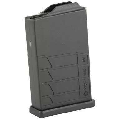 MDT Magazine, Polymer Gen 2, 308 Winchester/6.5 Creedmoor, 10 Rounds, Black, Fits Short Action AICS Pattern 104447-BLK