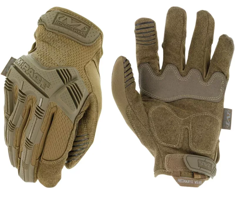 Mechanix Wear MPT72010 M-Pact Coyote Synthetic Leather Large TPR Closure